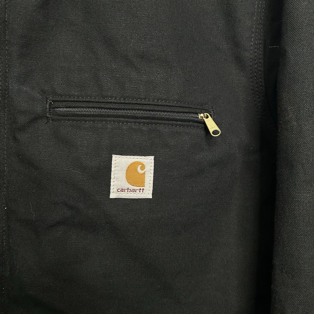 Carhartt Blanket-Lined Detroit Jacket “Black” J001-BLK