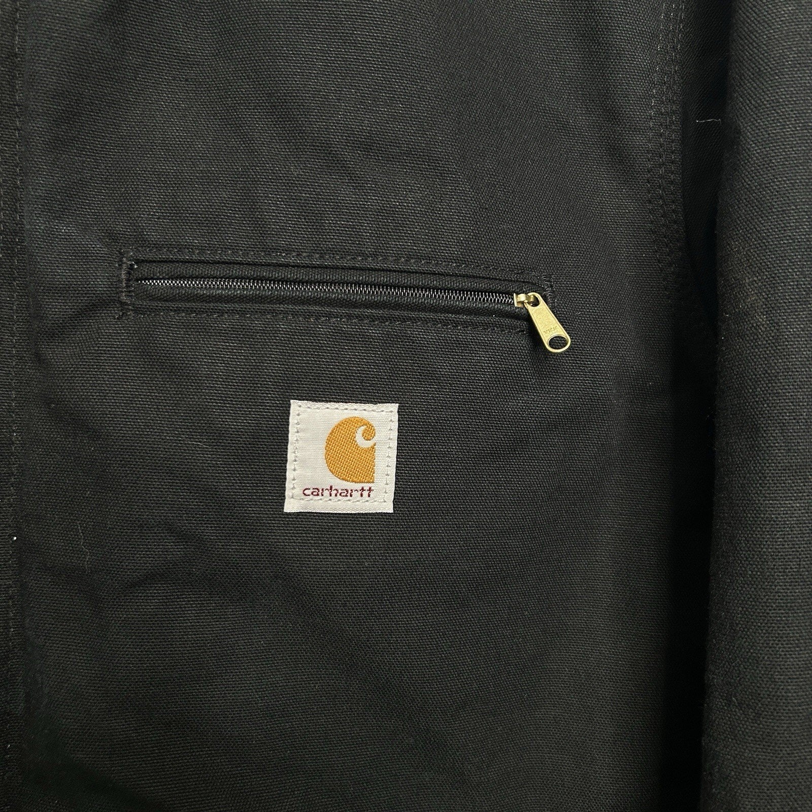 Carhartt Blanket-Lined Detroit Jacket “Black” J001-BLK