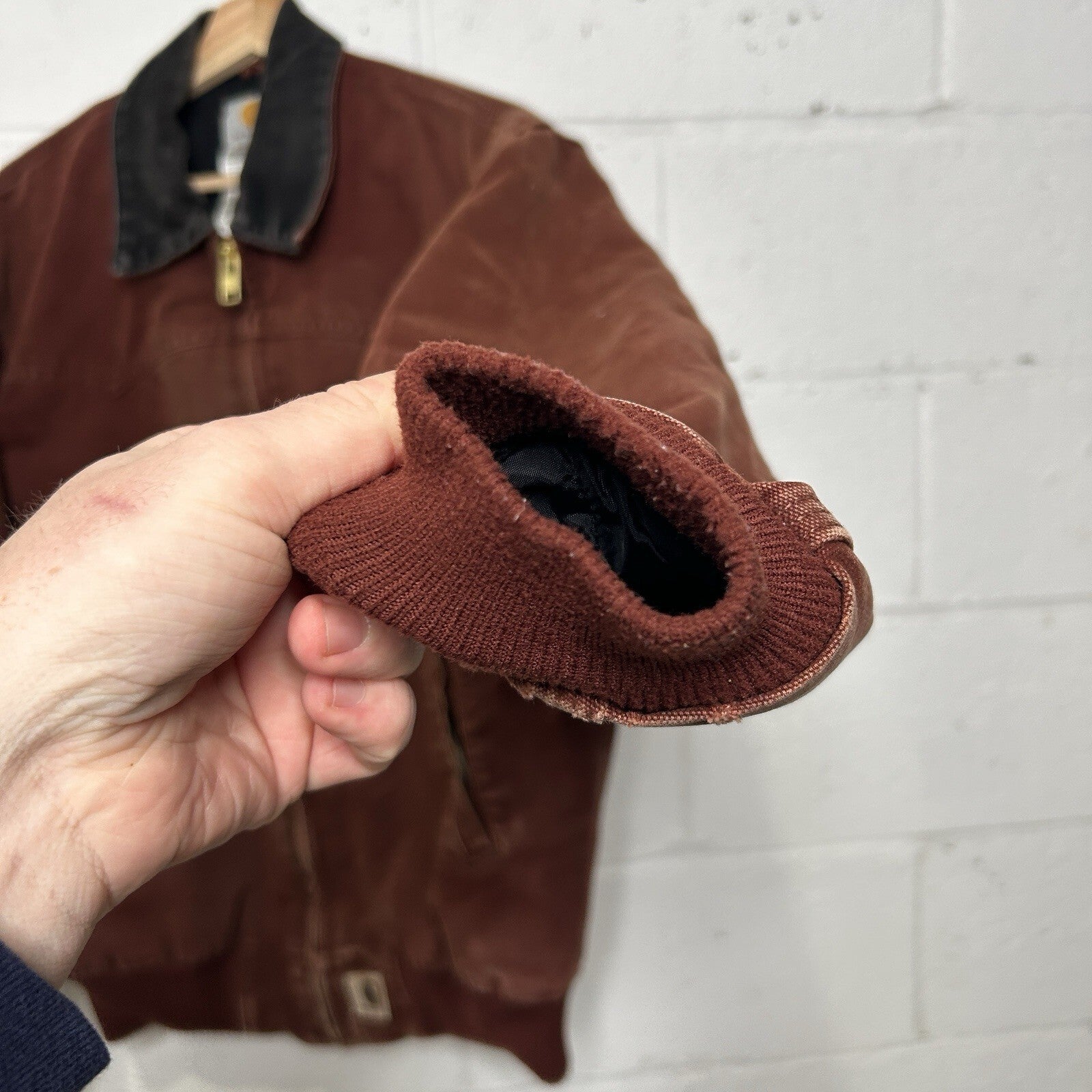 Vintage Carhartt Quilted Santa Fe Jacket “Clay Red” J14 CLY Men’s Medium
