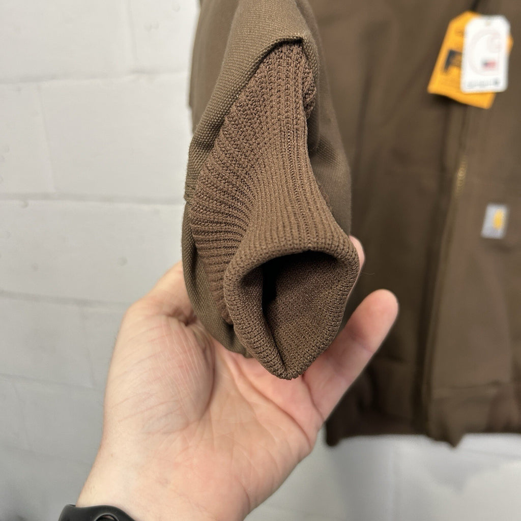Carhartt Flannel-Lined Hooded Active Jacket “Coffee Break” J140 205 Men’s Small