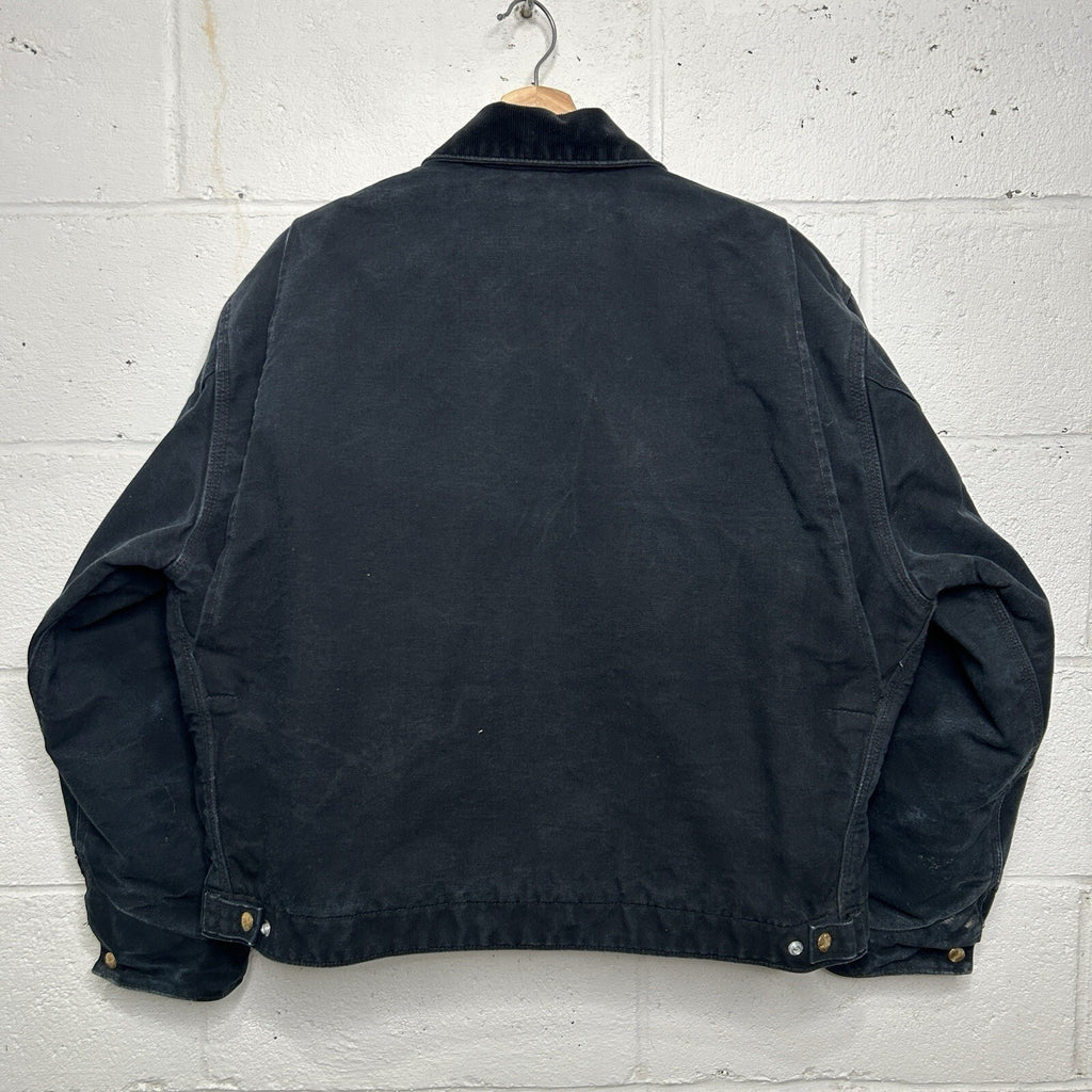 Y2K Carhartt Blanket-Lined Detroit Jacket “Black” J001 BLK Men’s X-Large