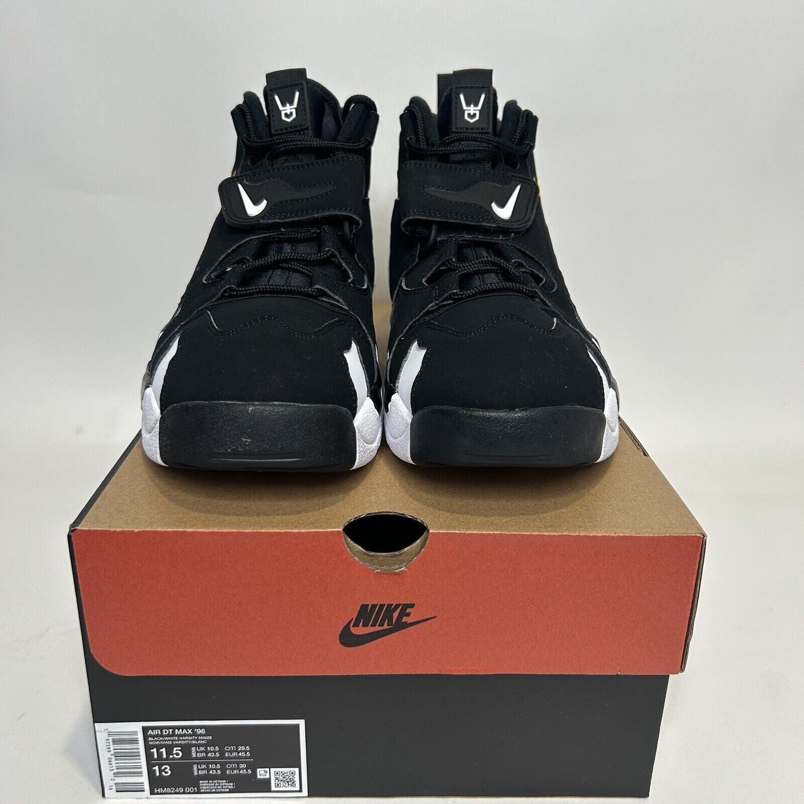 Nike Air DT Max '96 “Black Varsity Maize White/Deion Sanders” 2024