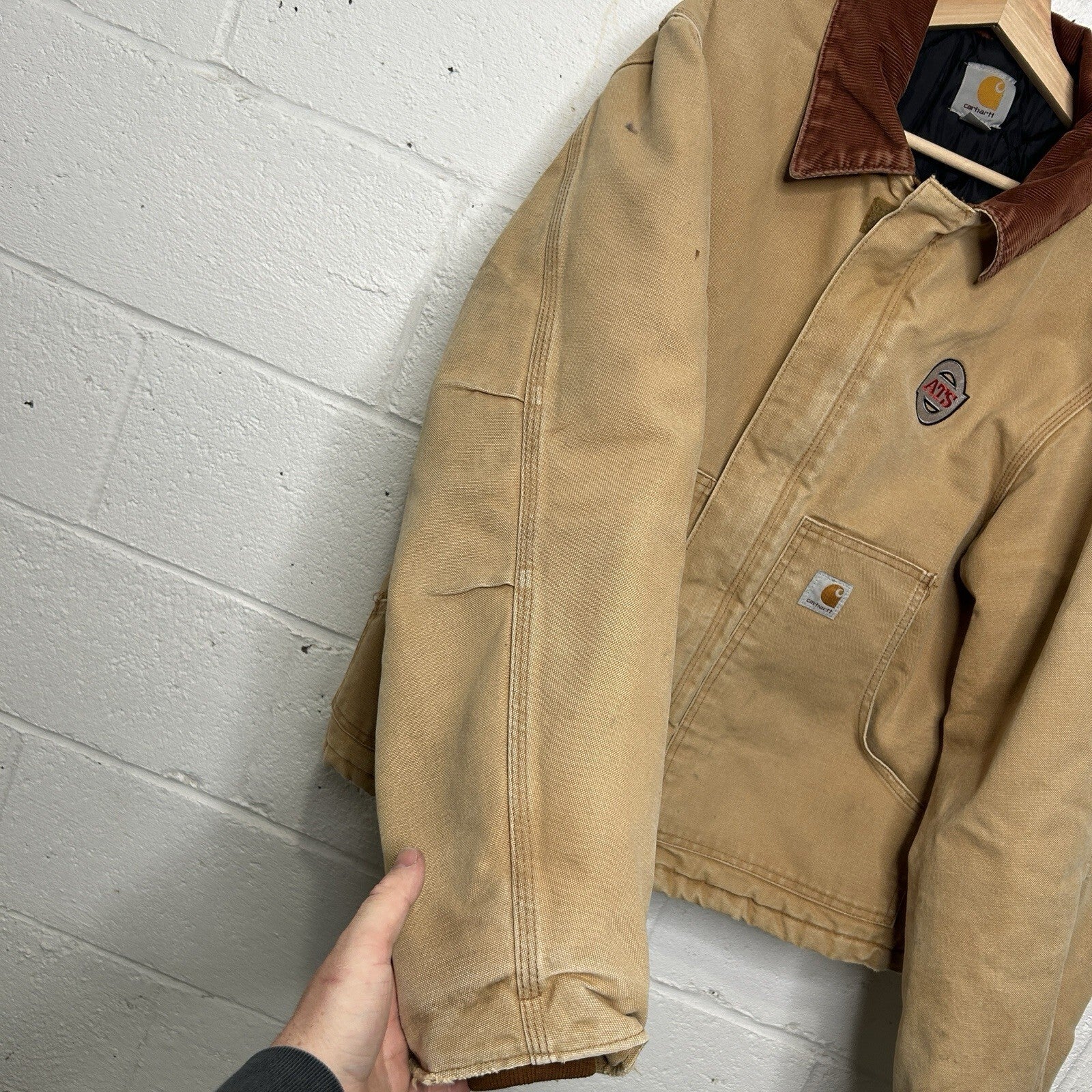 Carhartt Quilted Traditional Artic Jacket “Brown” J002 BRN Men’s Large