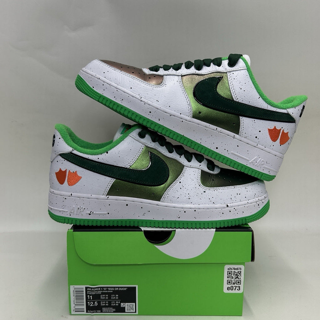 Nike Air Force 1 Low PE Oregon “Egg or Duck/White Green” IU7613-100 Men’s 11