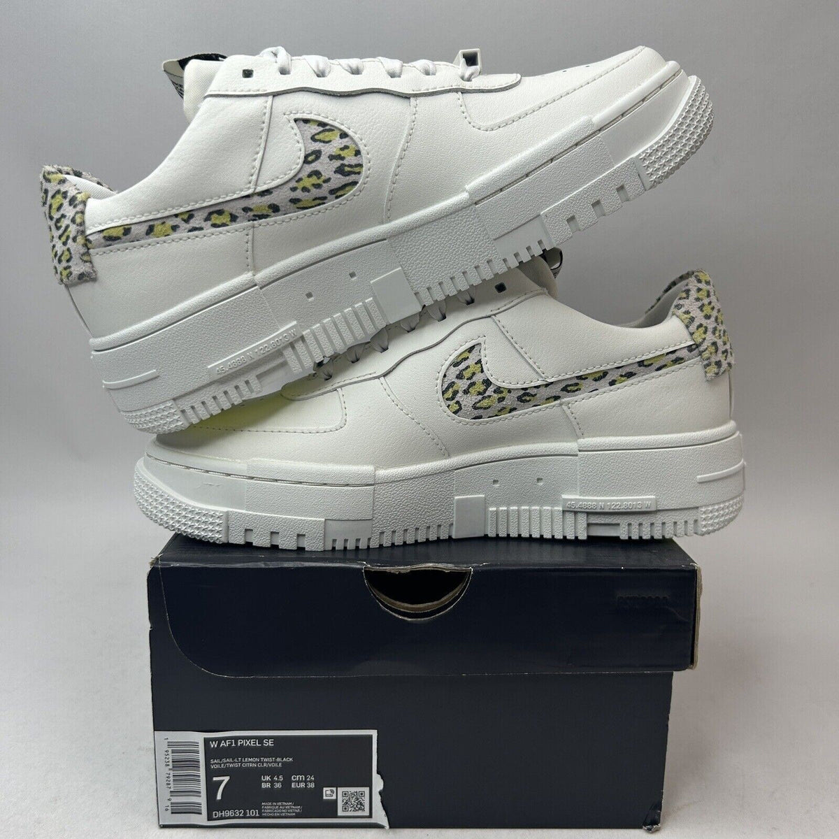 Nike Shoes Air Force 1 Pixel SE WMNS “White Leopard” 2024