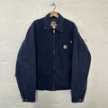Vintage Carhartt Blanket-Lined Detroit Jacket “Dark Navy” J01 DNY Men’s 44/XL