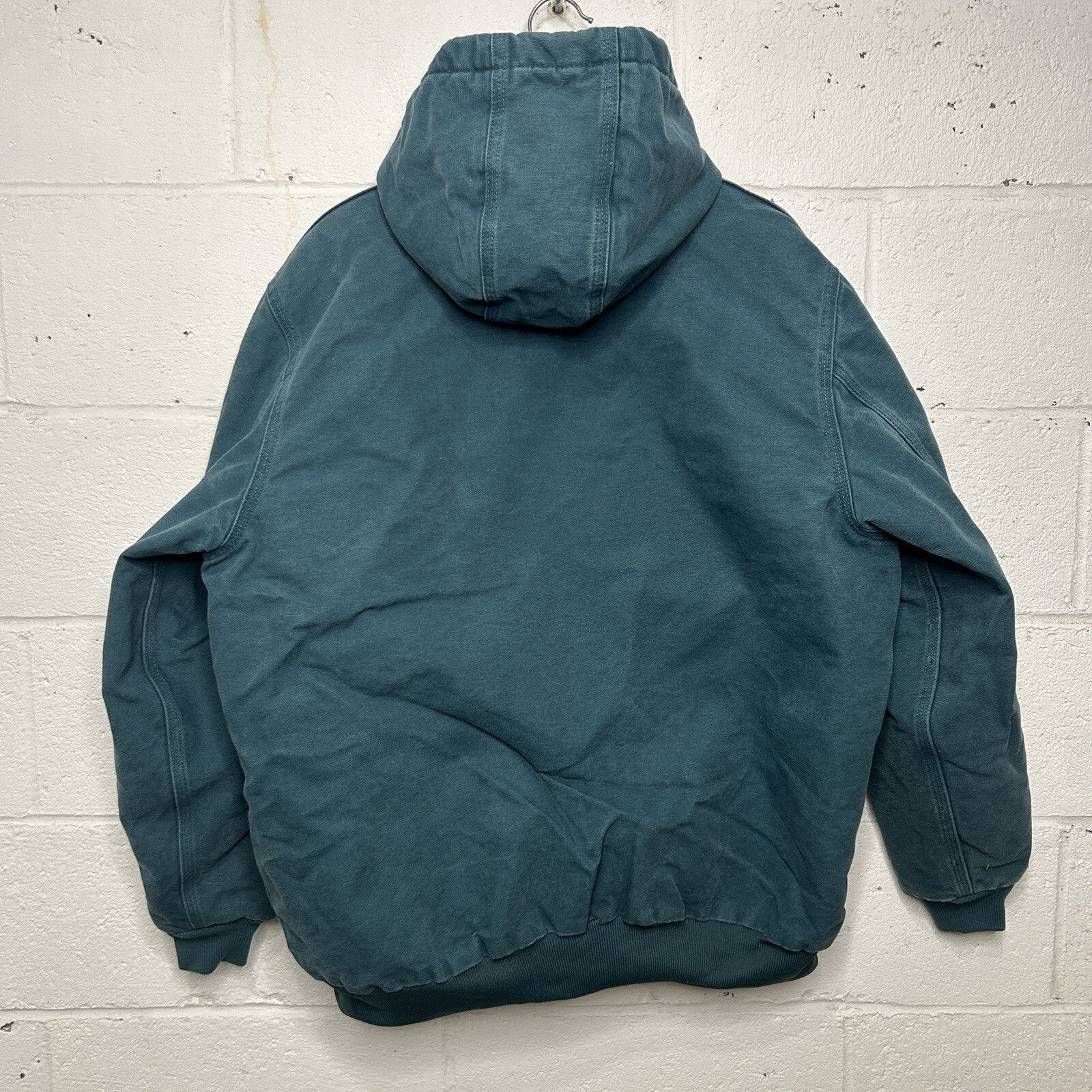 Y2K Carhartt Quilted Active Jacket “Teal Blue” WJ130-443
