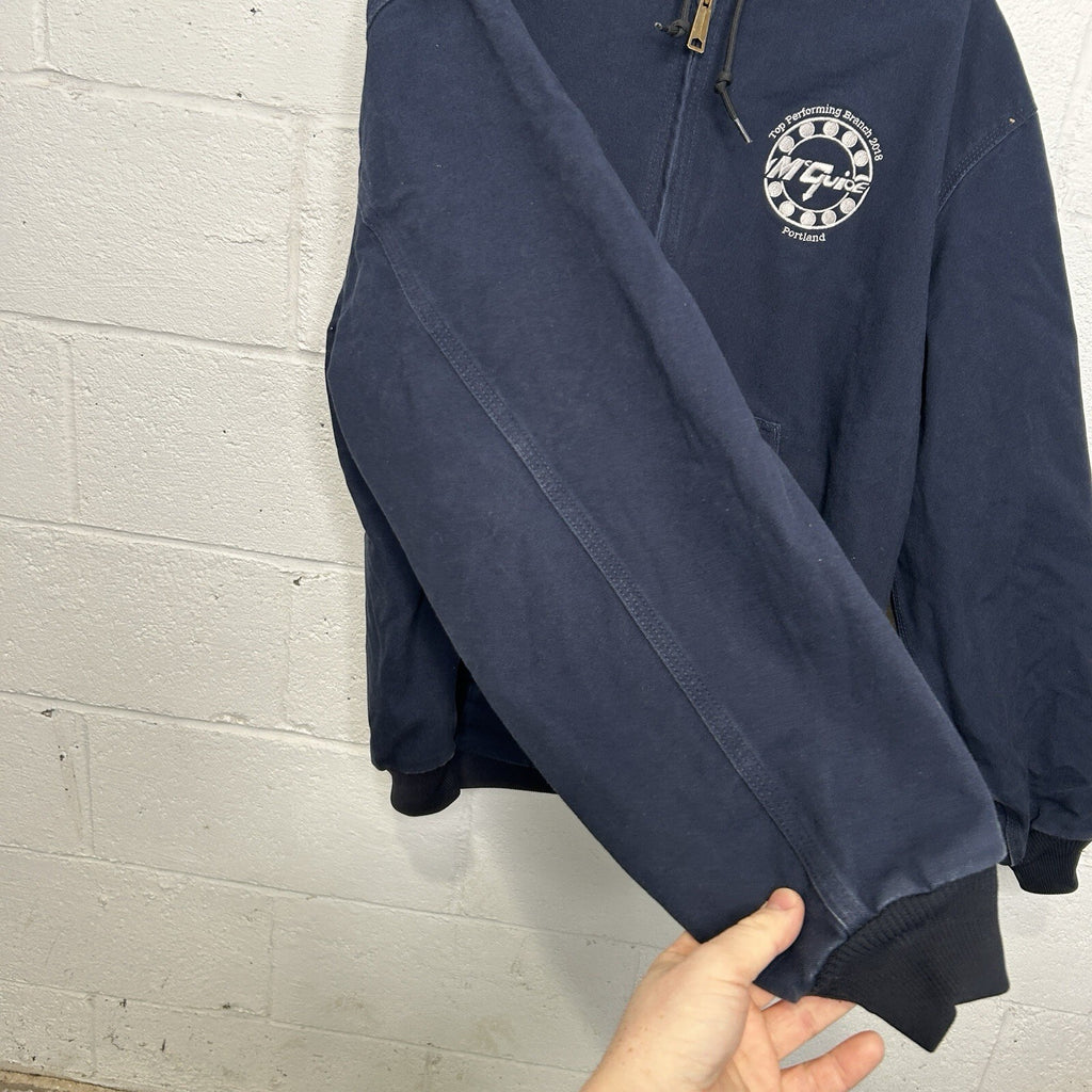 Carhartt Thermal-Lined Hooded Active Jacket “Dark Navy” J131 DNY Men’s X-Large