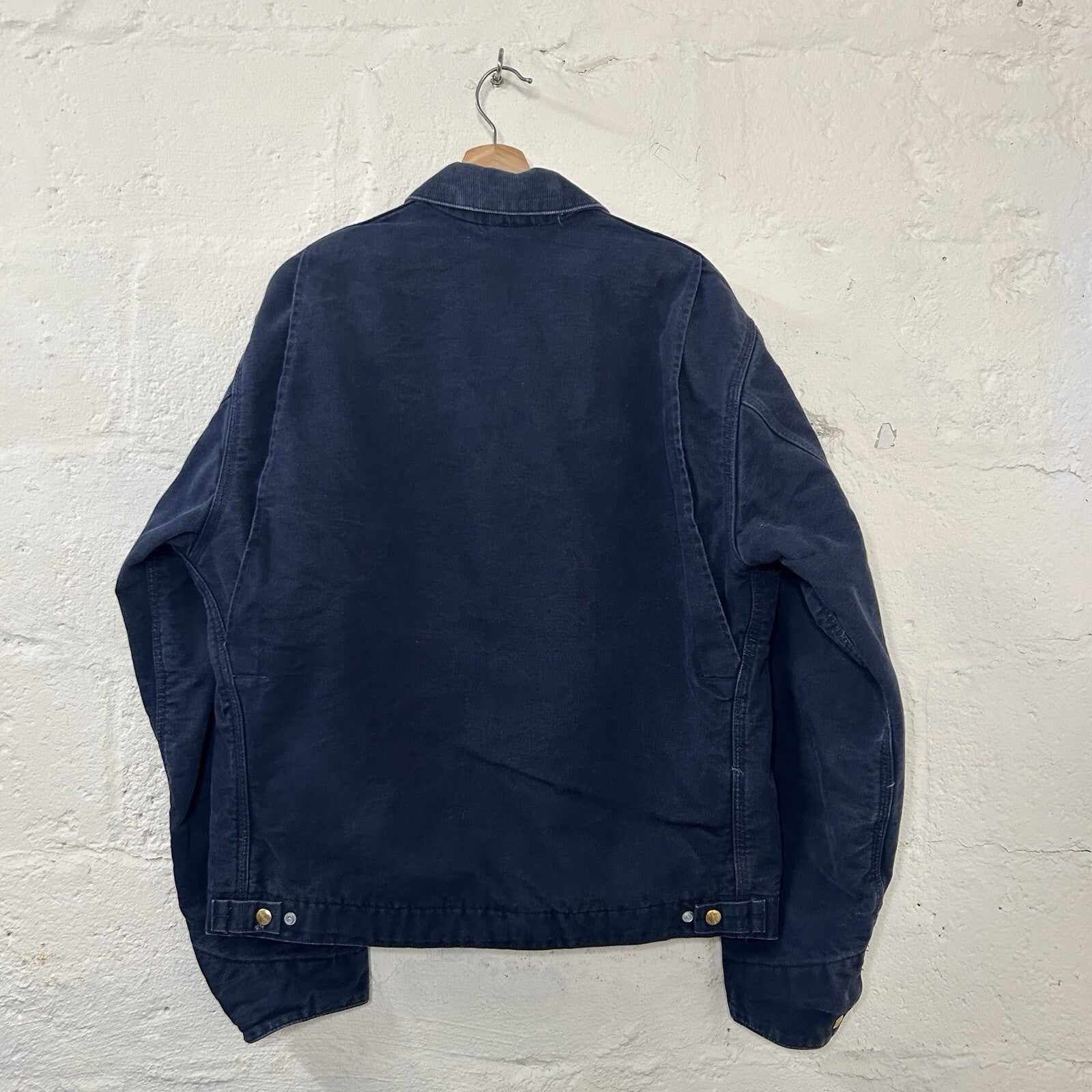 Vintage Carhartt Blanket-Lined Detroit Jacket “Dark Navy” J01 DNY Men’s 44/XL