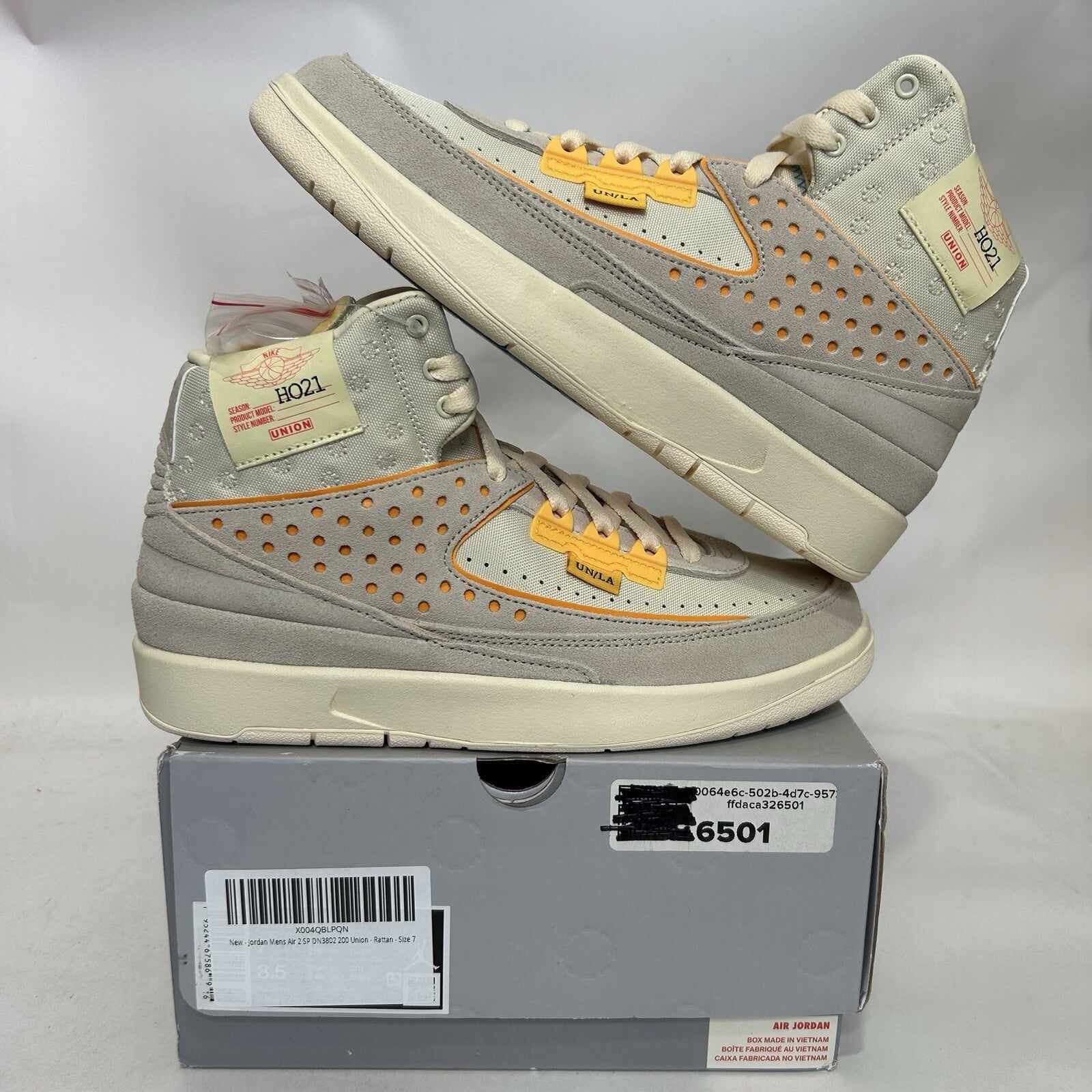 Nike Air Jordan 2 Retro SP x Union LA “Rattan” DN3802-200 Men’s 7/Women’s 8.5