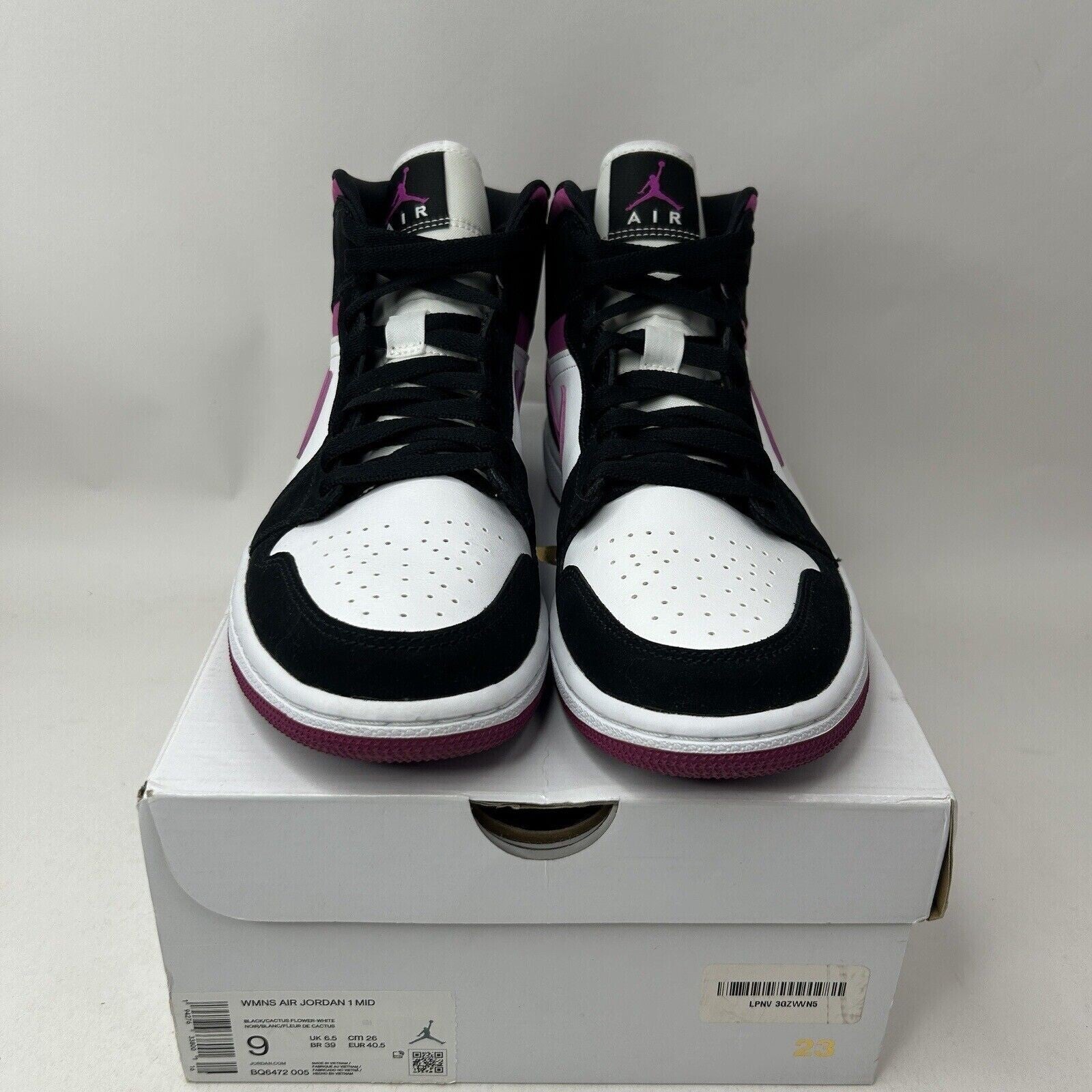 Nike Shoes Air Jordan 1 Retro Mid WMNS “Cactus Flower” 2023