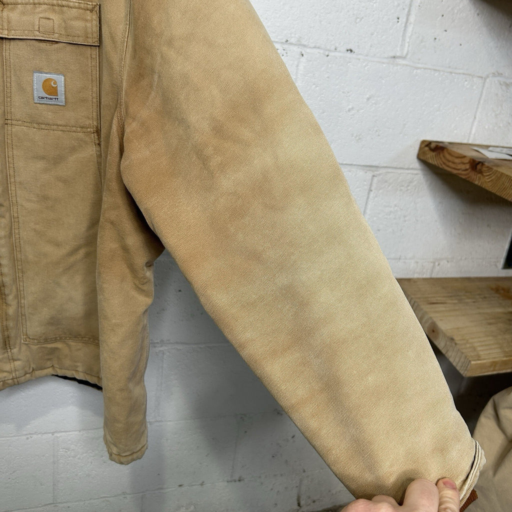 Vintage Carhartt Quilted Artic Jacket “Brown” CQ186 Men’s 2XL