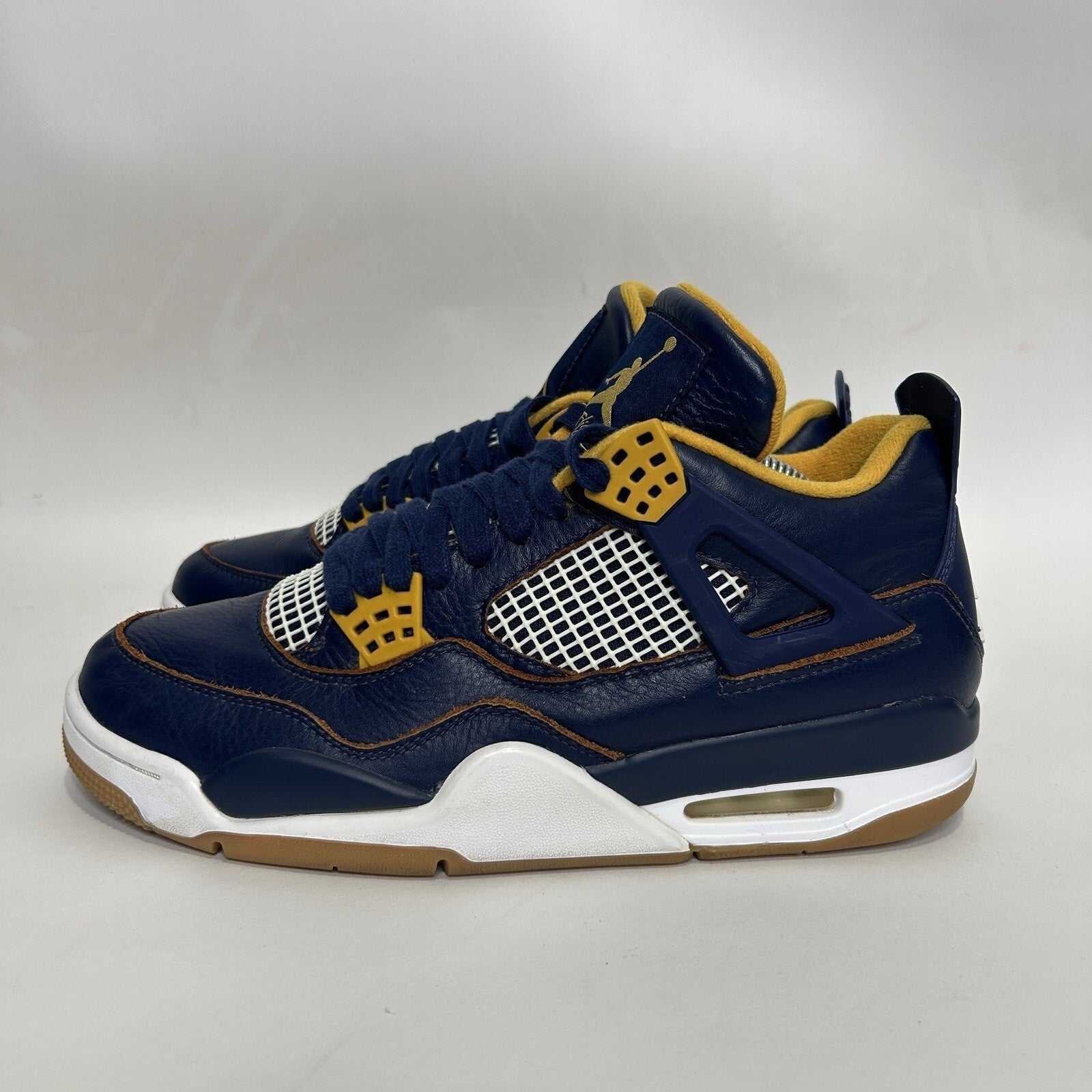 Nike Air Jordan IV 4 Retro “Dunk From Above/Navy Gold” 308497-425 Men’s 9