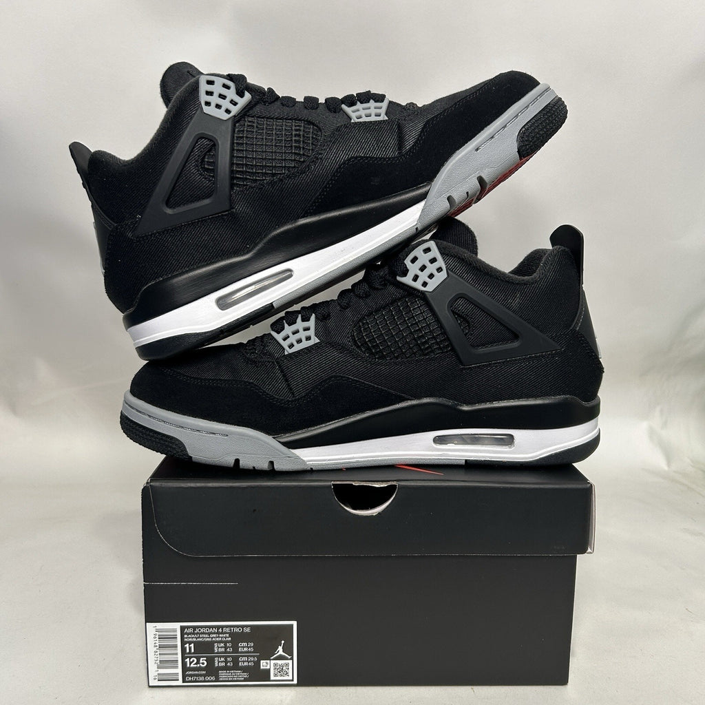 Nike Air Jordan 4 Retro SE “Black Canvas”
