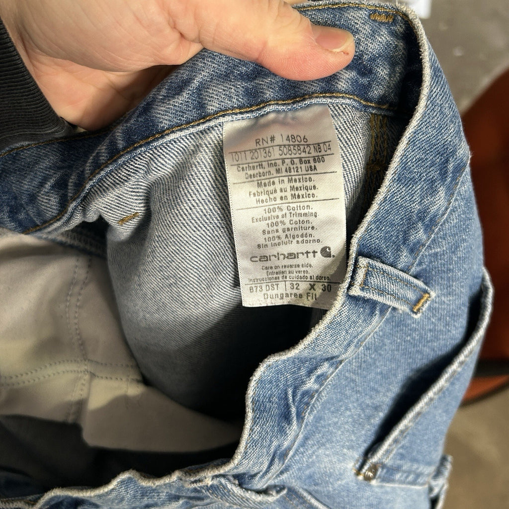 Vintage Carhartt Logger Denim DoubleKnee Pants “Darkstone”