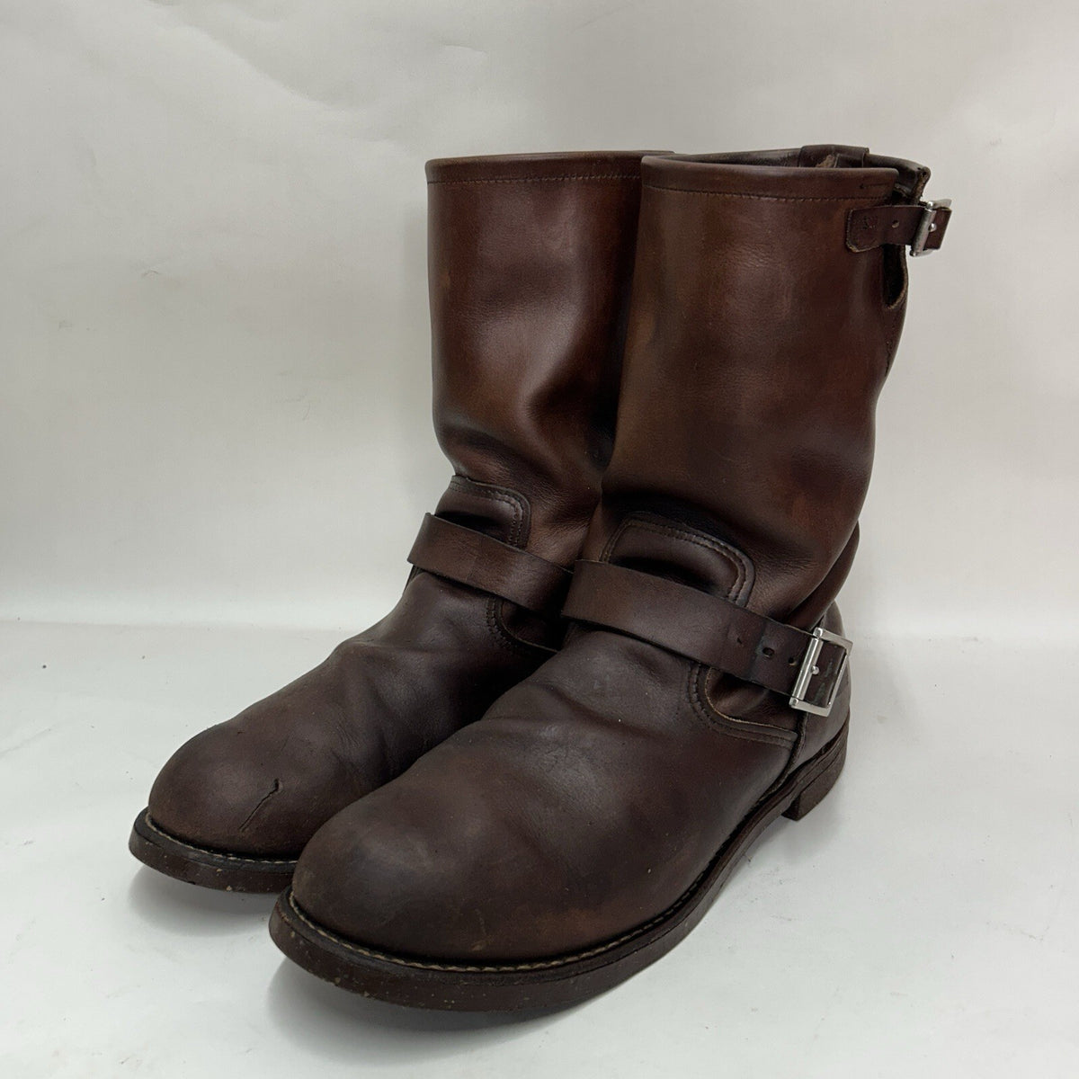 Red Wing 2991 11" Inch Engineer Boot “Amber Brown” Men’s 13D Worn