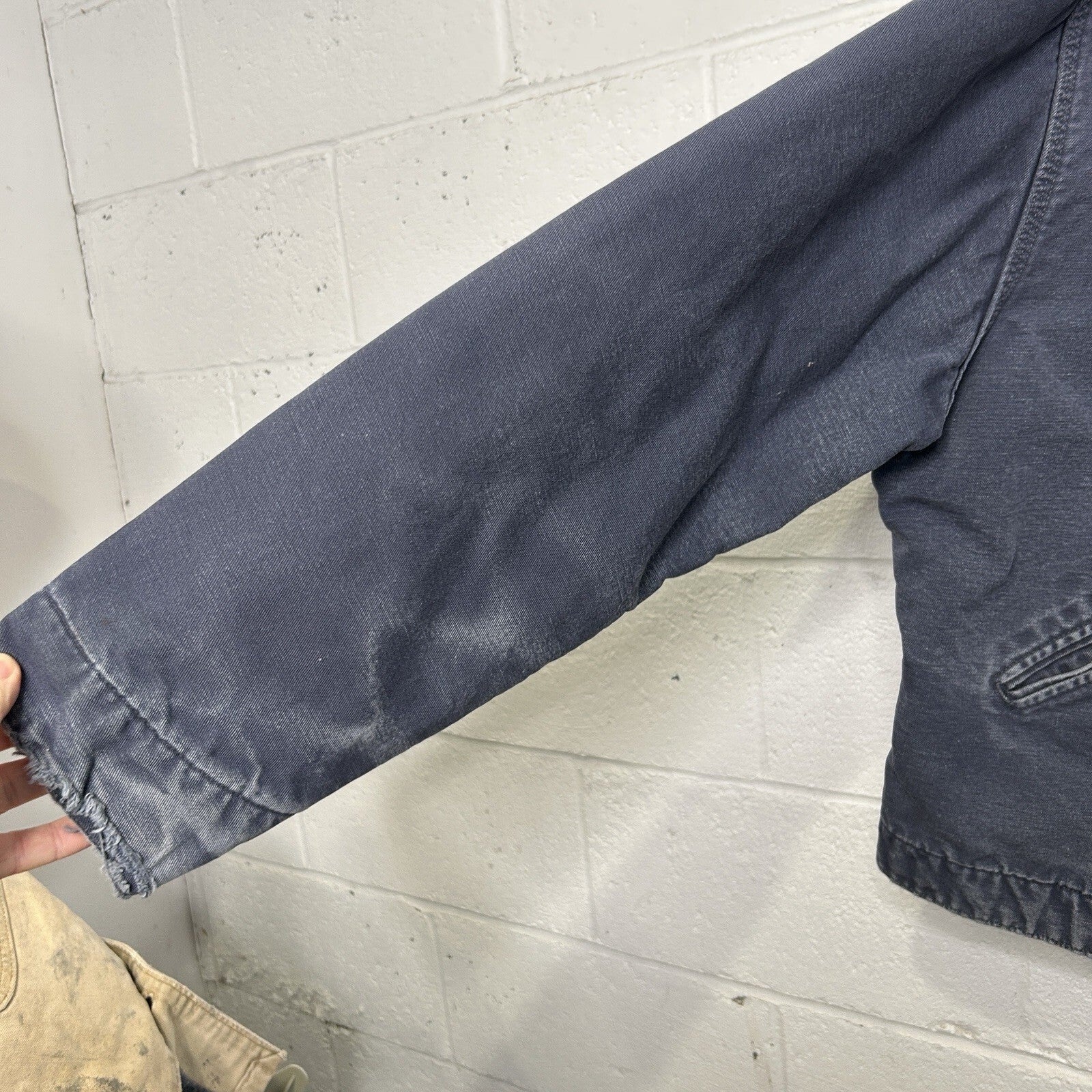 Vintage Carhartt Blanket-Lined Detroit Jacket “Petrol” Makita J64 PTL Men’s XL