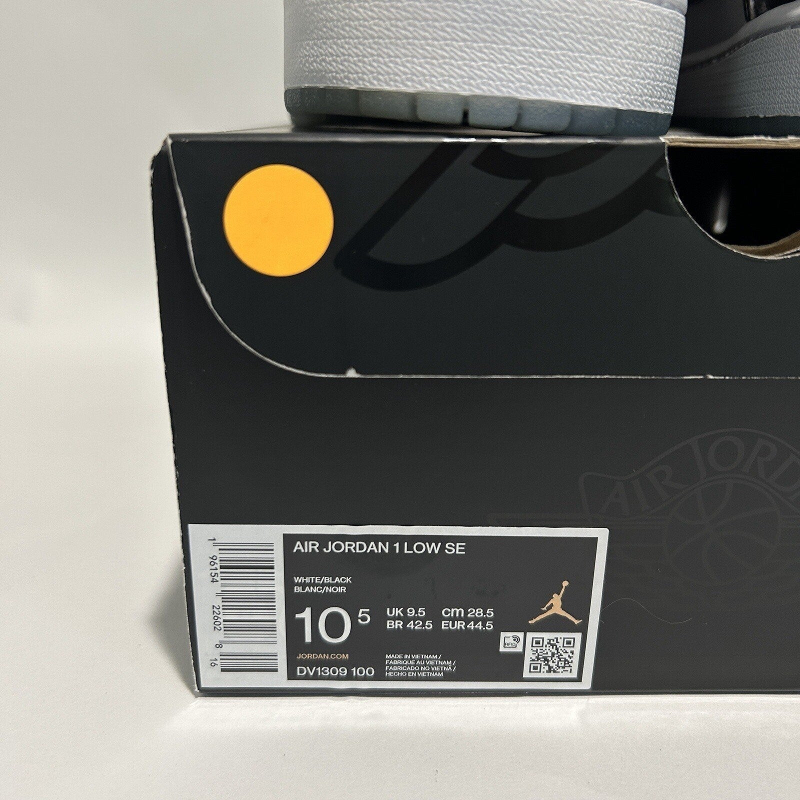 Nike Air Jordan 1 Low SE Retro “Concord/White Black” DV1309-100 Men’s 10.5 New