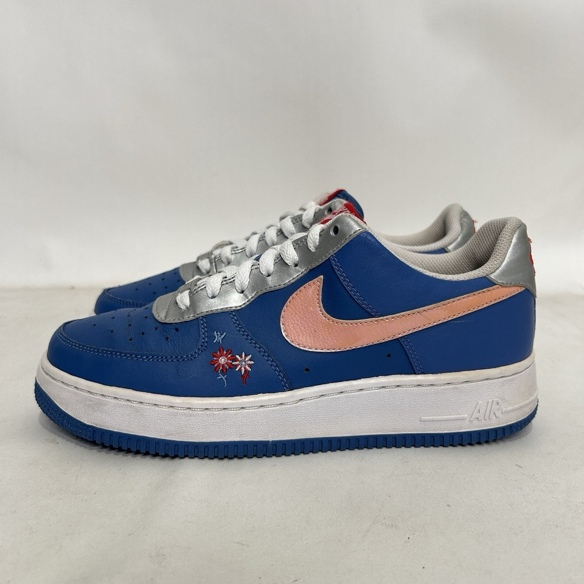 Nike Air Force 1 Low GS “Floral/Blue Pink”