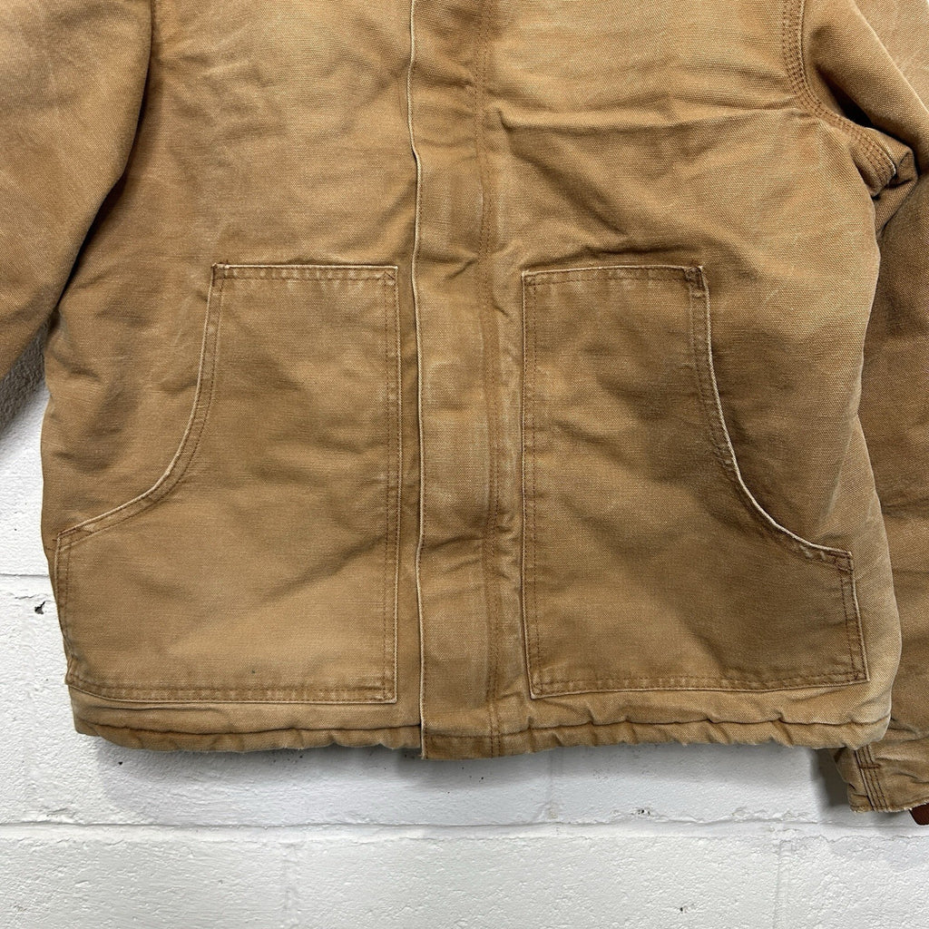 Vintage Carhartt Quilted Traditional Artic Jacket “Brown” J02 BRN Men’s Large