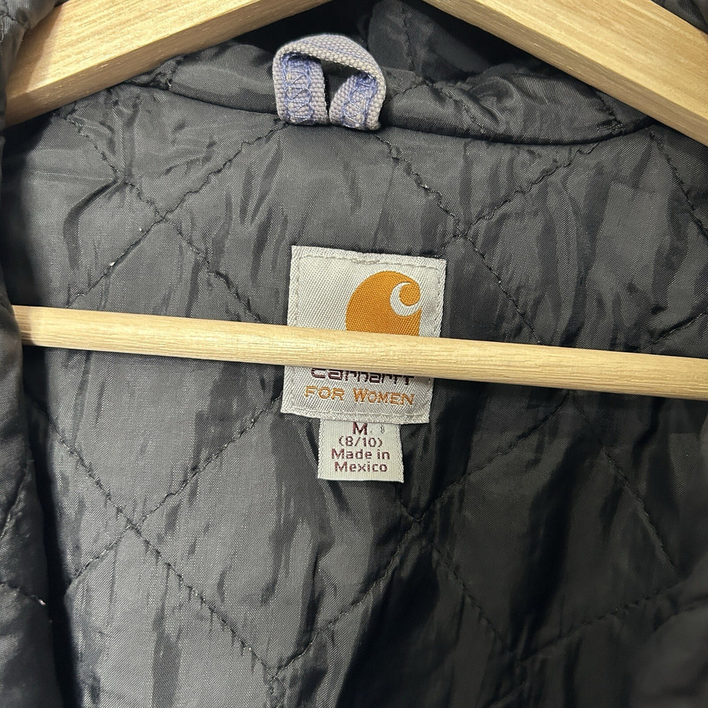 Carhartt Quilt-Lined Hooded Active Jacket “Periwinkle” 100057-430 Women’s Medium