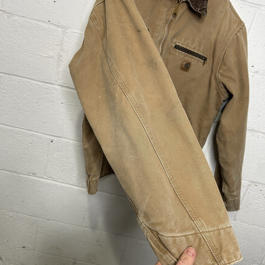 Vintage Carhartt Blanket-Lined Detroit Jacket “Camel” J97 CML Men’s Large