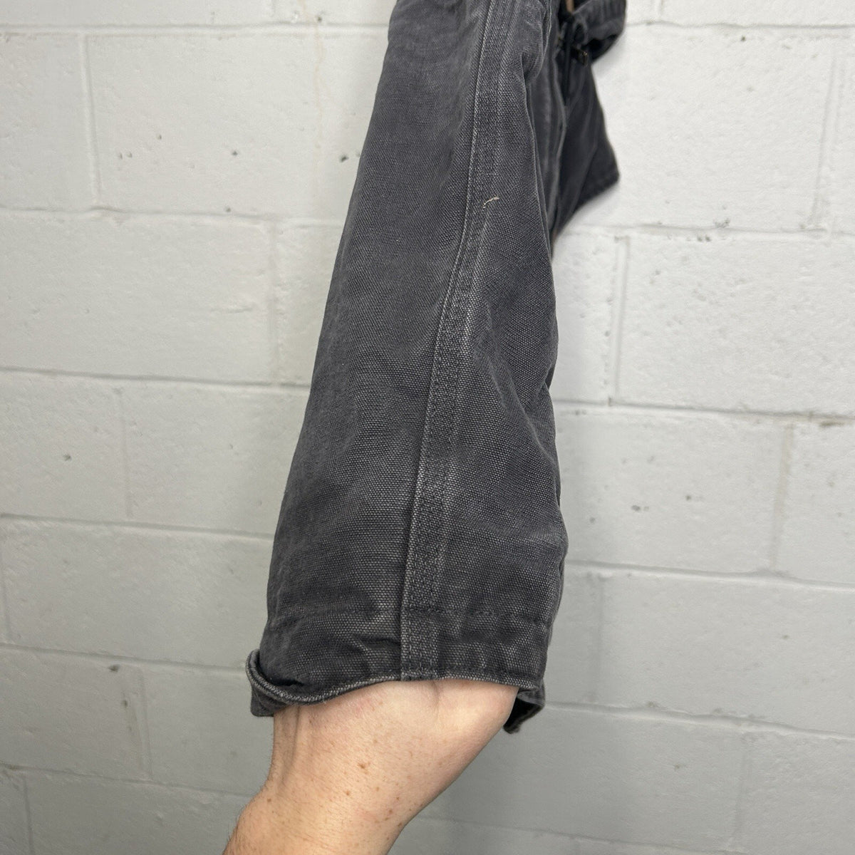 Carhartt Fleece-Lined Knoxville Hooded Vest “Shadow Grey”