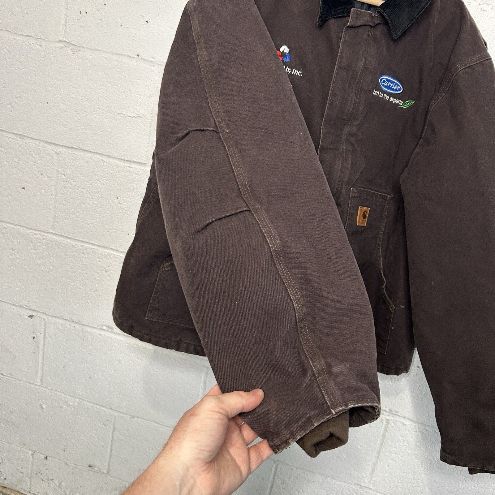 Vintage Carhartt Quilted Traditional Jacket “Dark Brown” J22 DKB Men’s X-Large