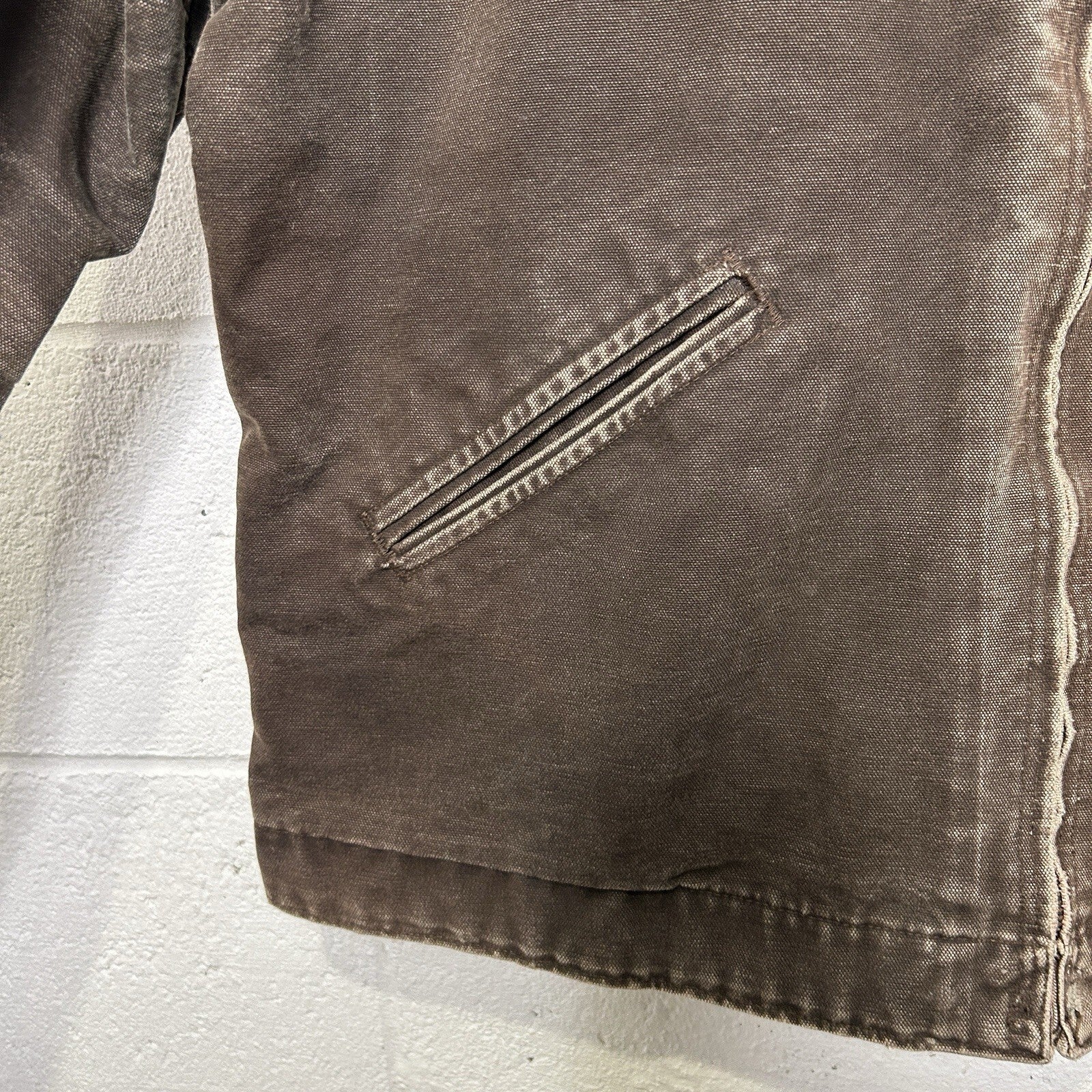 Vintage Carhartt Blanket-Lined Detroit Jacket “Dark Brown” J97 DKB Men’s Large