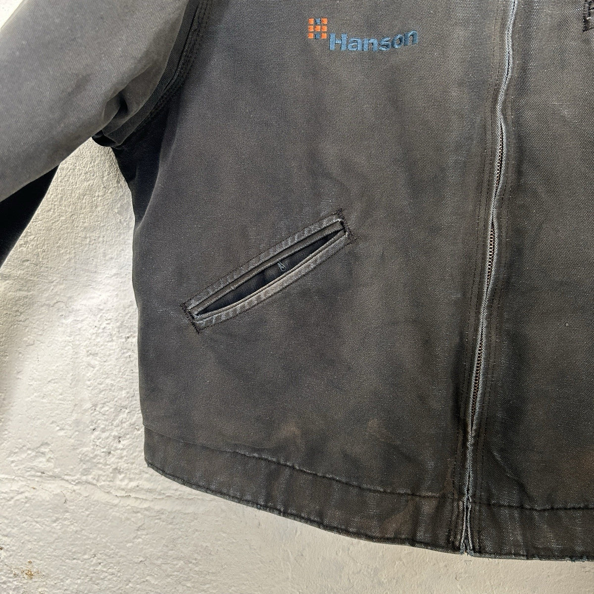 Vintage Carhartt Blanket-Lined Detroit Jacket “Black” J01