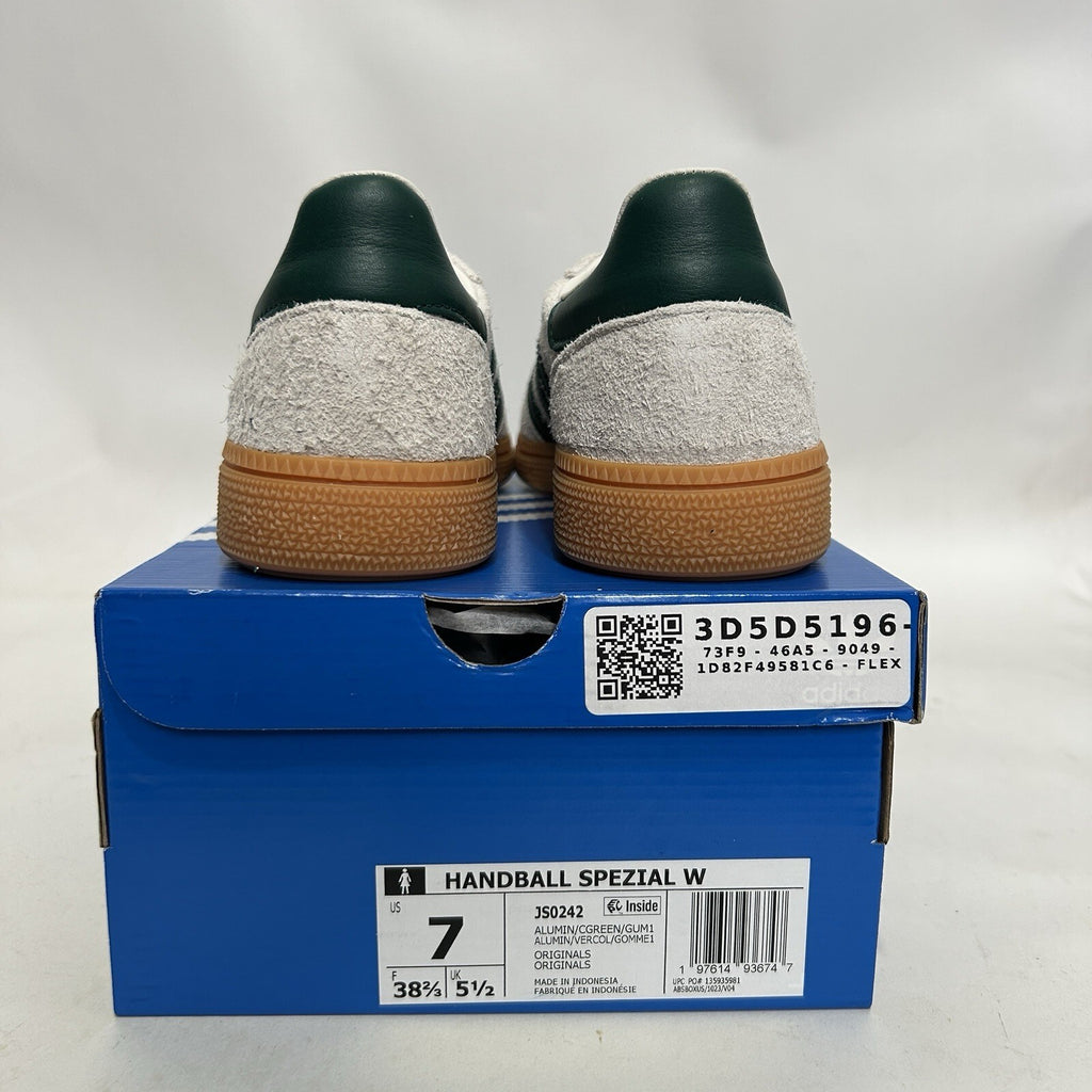 Adidas Handball Spezial WMNS “Alumina Grey Collegiate Green” JS0242 Women’s 7
