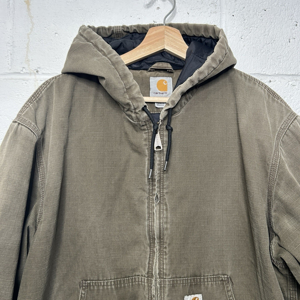 Vintage Carhartt Quilted Ripstop Active Jacket “Coffee Brown” 100108 909 Men’s L