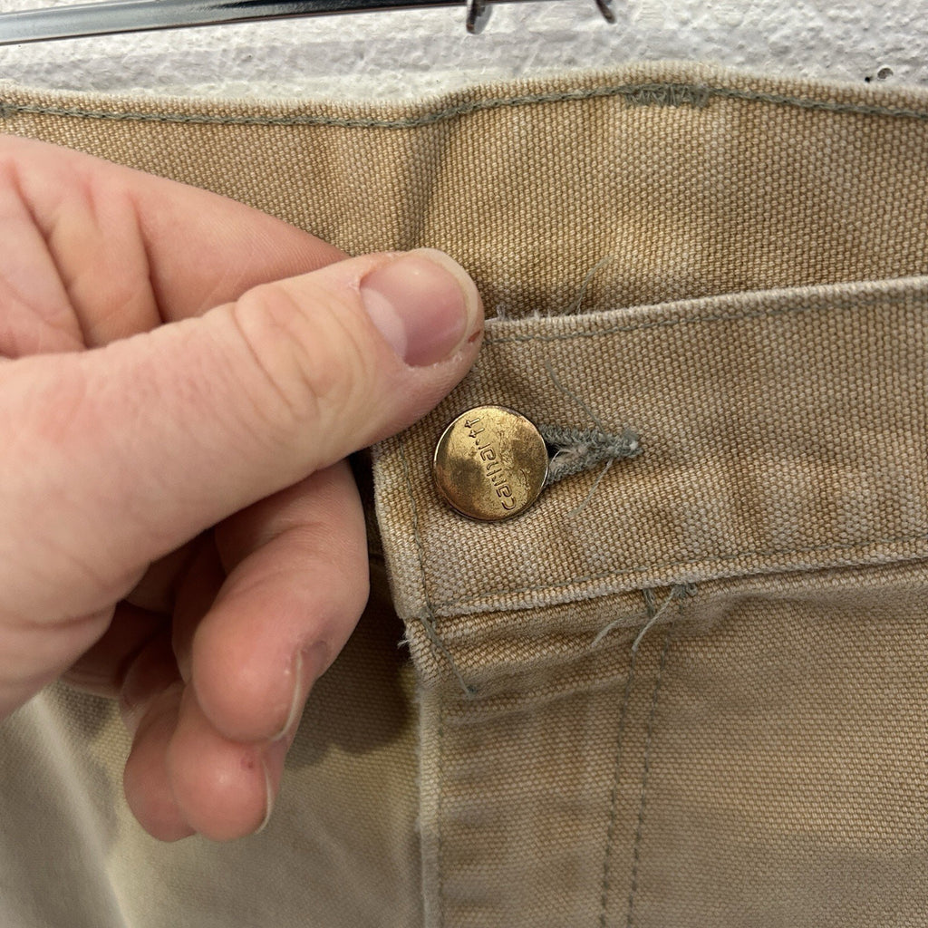 Vintage Carhartt Canvas DoubleKnee Pants “Brown” B01