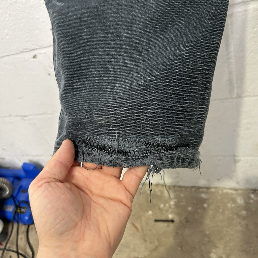 Vintage Faded Carhartt DoubleKnee Carpenter Pants “Black”
