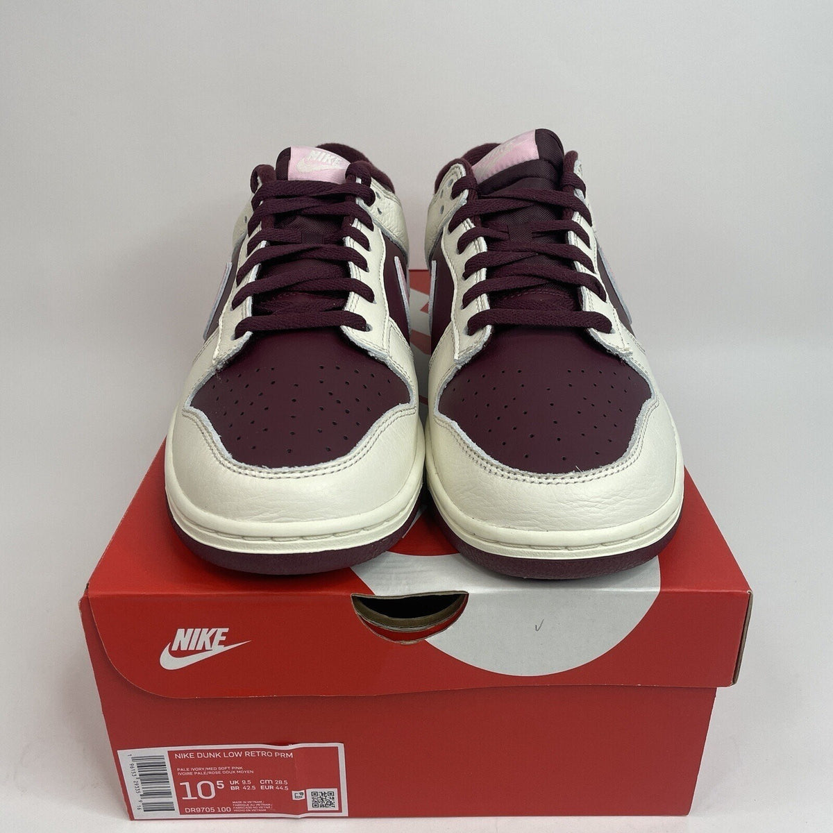 Nike Dunk Low Retro PRM “Valentine's Day” (2023) DR9705-100 Men’s 10.5 New