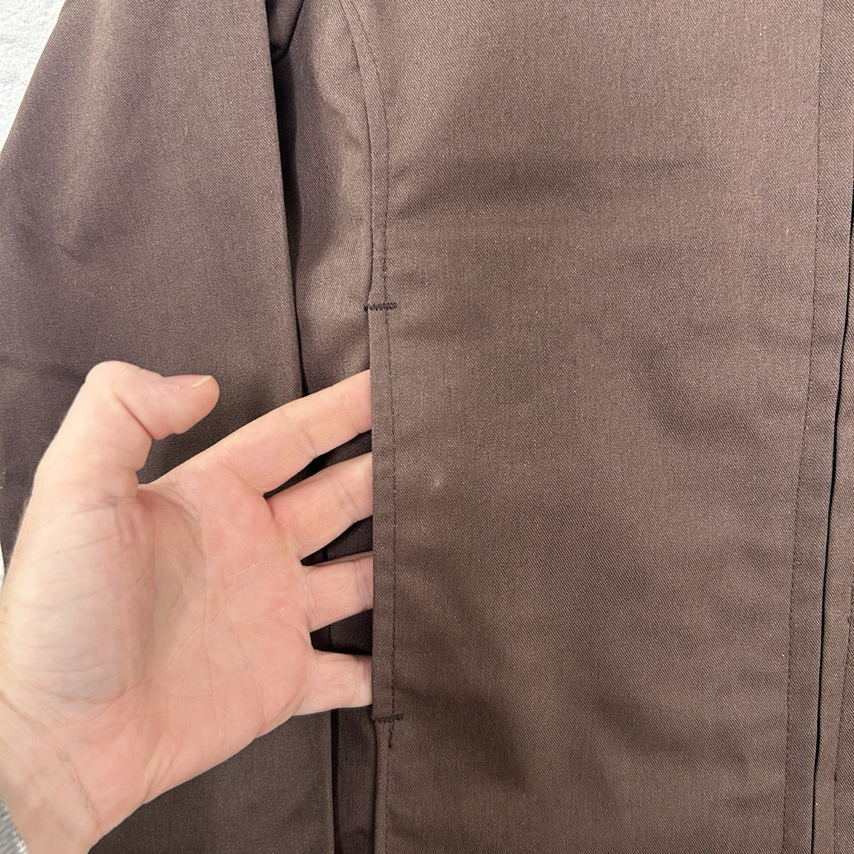 True Vintage 1960's Mardac Twill Work Jacket “Brown”