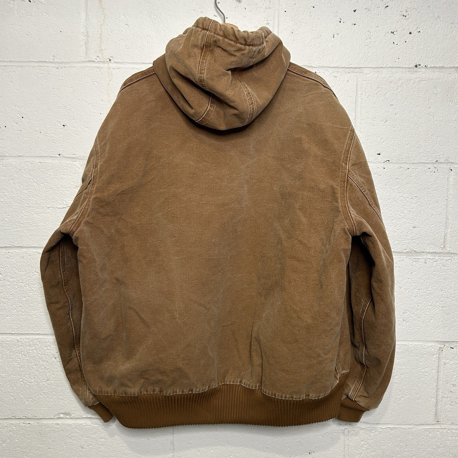 Carhartt Hooded Quilt-Lined Active Jacket “Brown” J130-211 Men’s X-Large