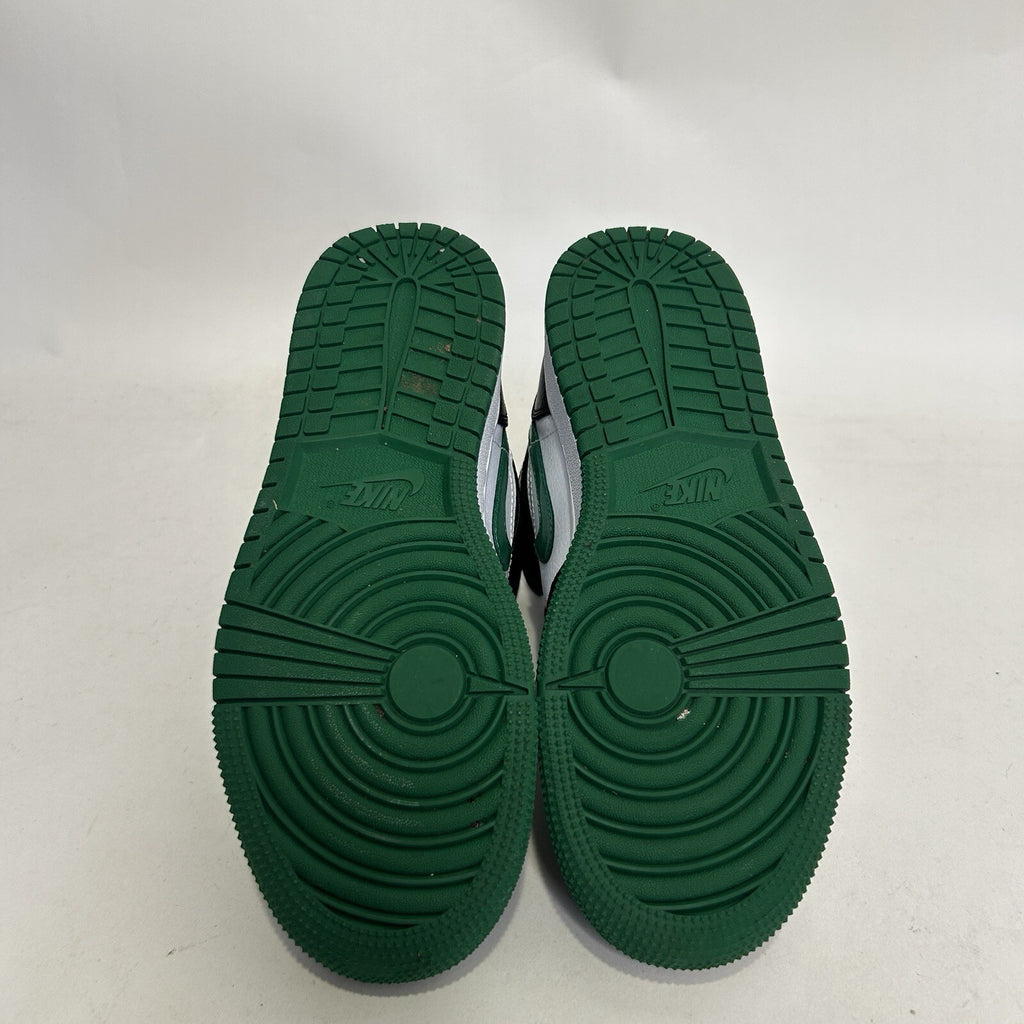 Nike Air Jordan 1 Mid Retro GS “Pine Green Toe” - Sneakers 554725-067 5Y Worn