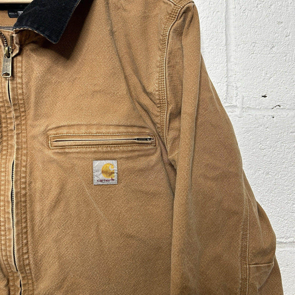 Carhartt Re-Engineered Rugged Flex Relaxed Fit Detroit Jacket “Brown” 106234 BRN
