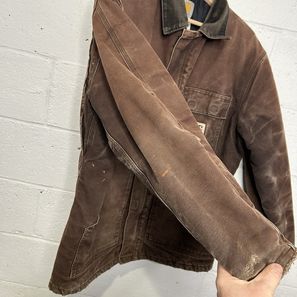Vintage Carhartt Quilted Artic Jacket “Dark Brown” C26 DKB Men’s Medium