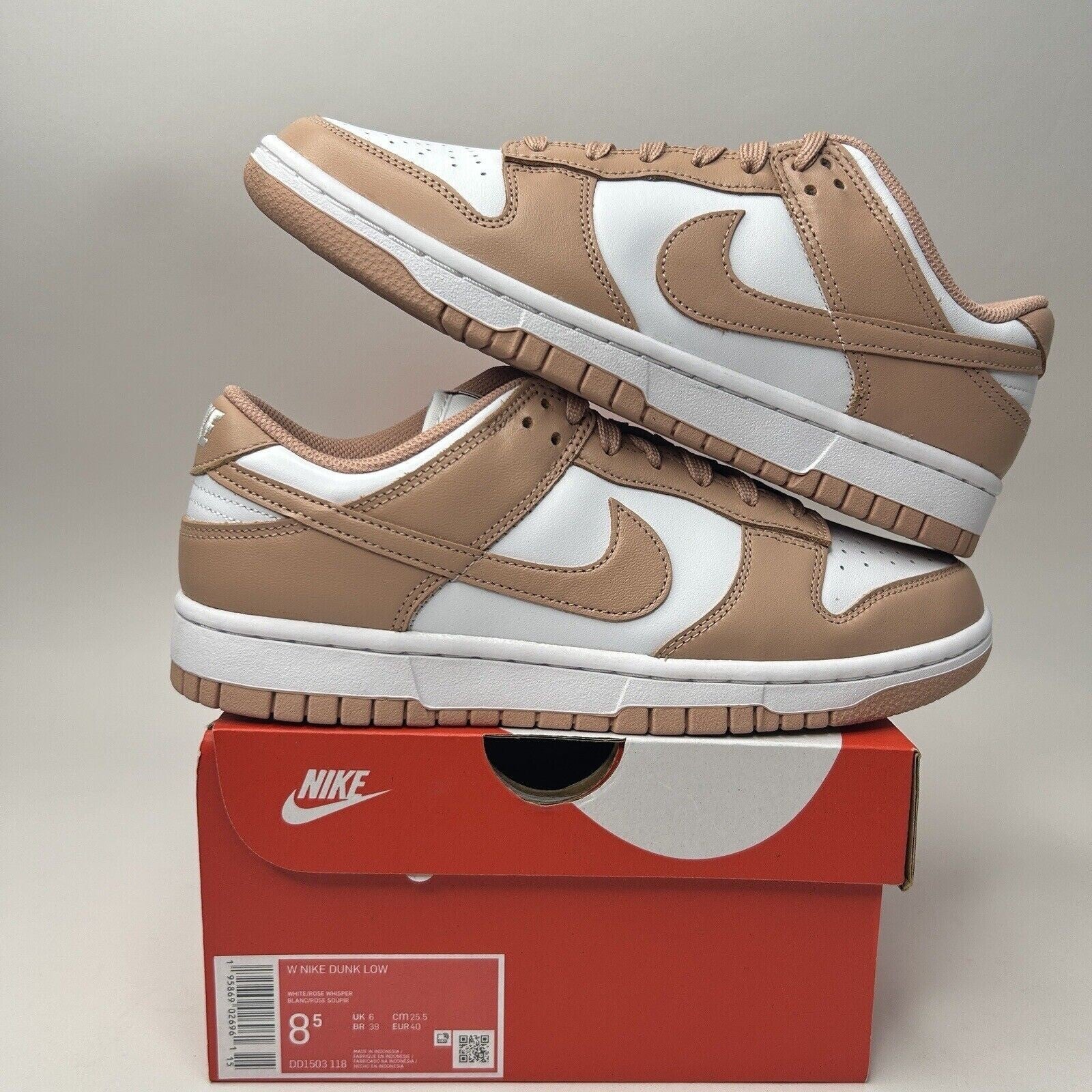 Nike Dunk Low WMNS “Rose Whisper” DD1503-118 Size 8.5W/7M New