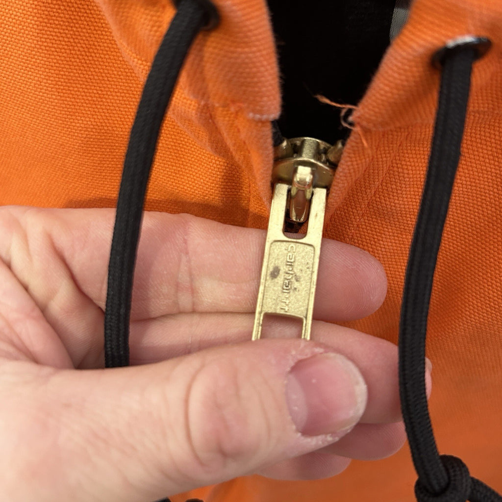 Vintage Carhartt Quilted Active Jacket “Blaze Orange” J140 BLZ Men’s Medium