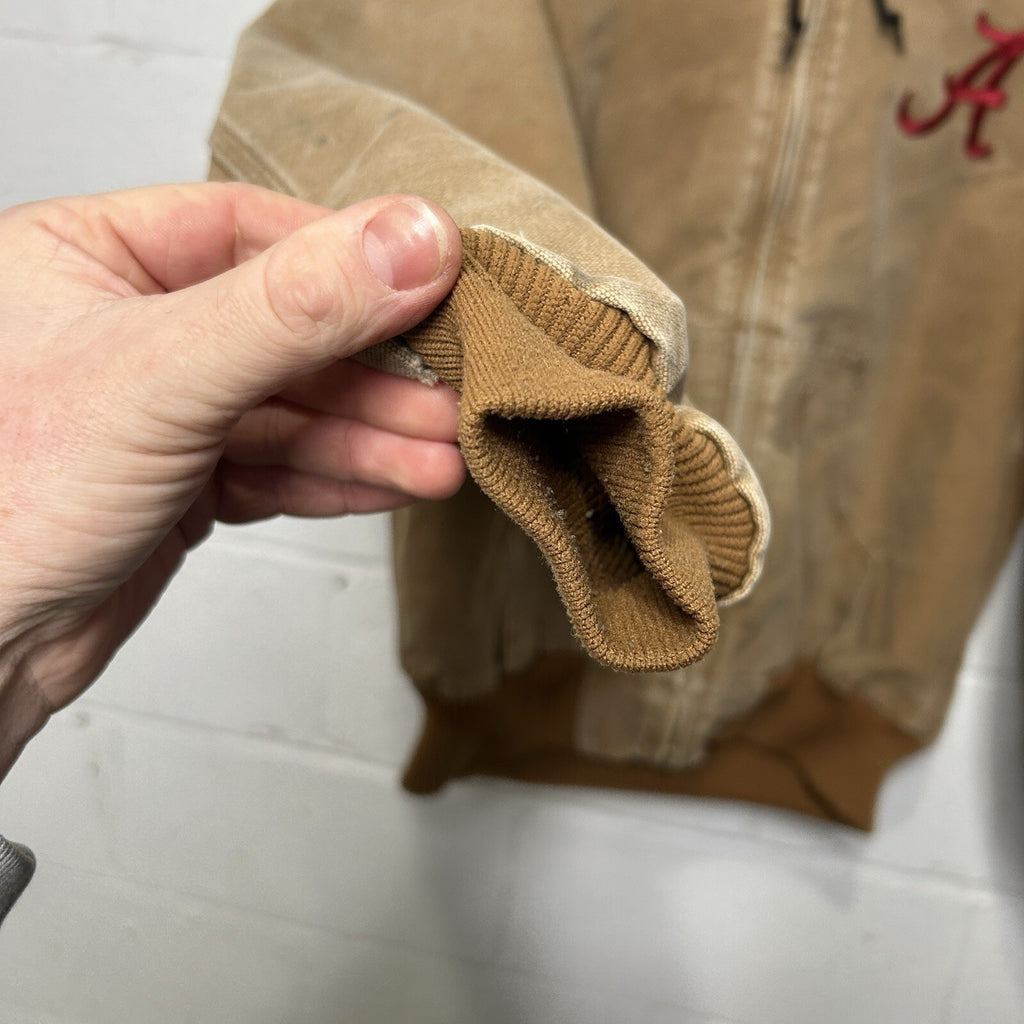 NCAA X Carhartt Quilted Active Jacket “Brown” Alabama 100808-211 Men’s Medium