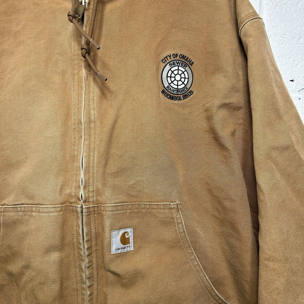 Vintage Carhartt Thermal-Lined Active Jacket “Tan” J131 BRN
