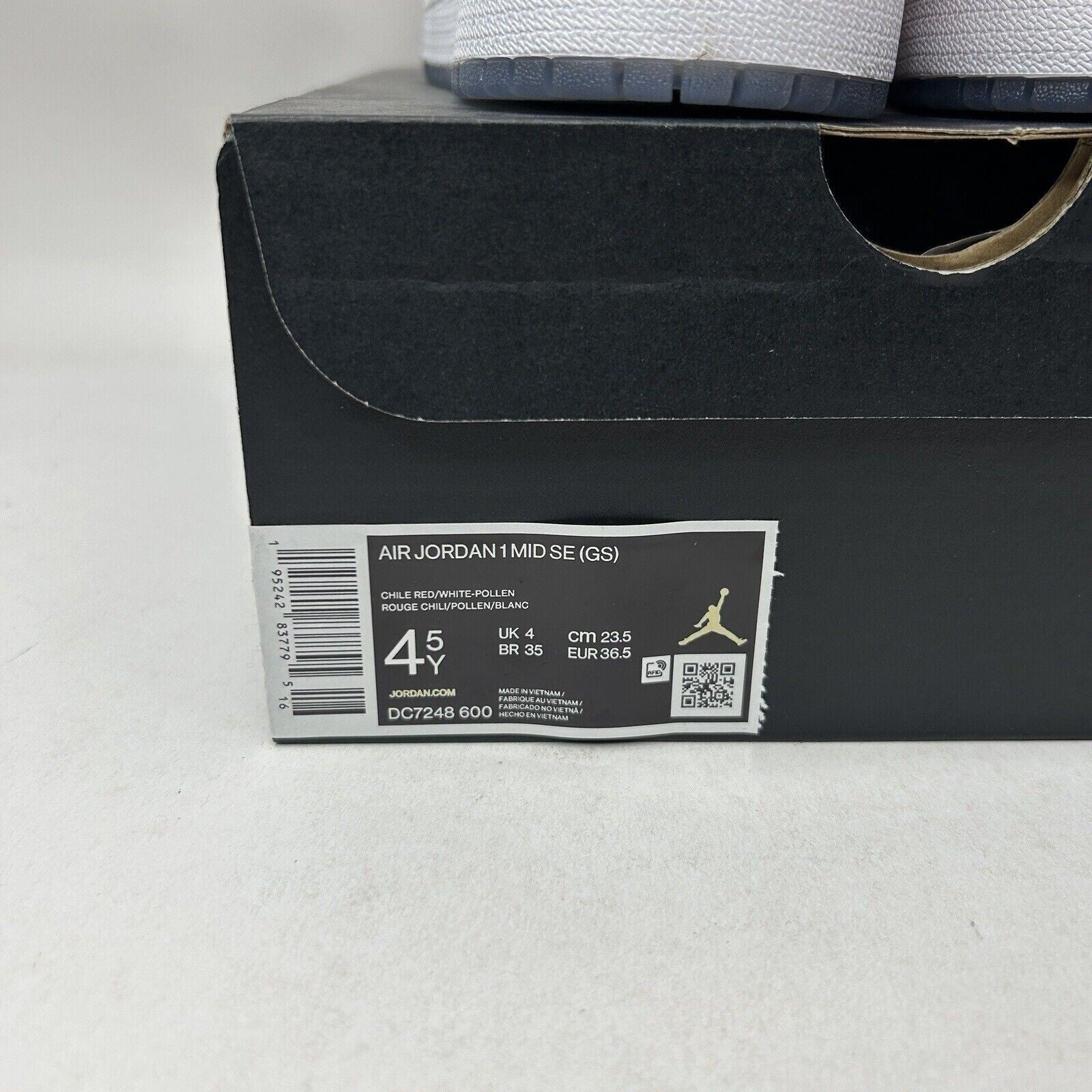 Nike Shoes Air Jordan 1 Mid SE GS “Barcelona Sweater” 2023