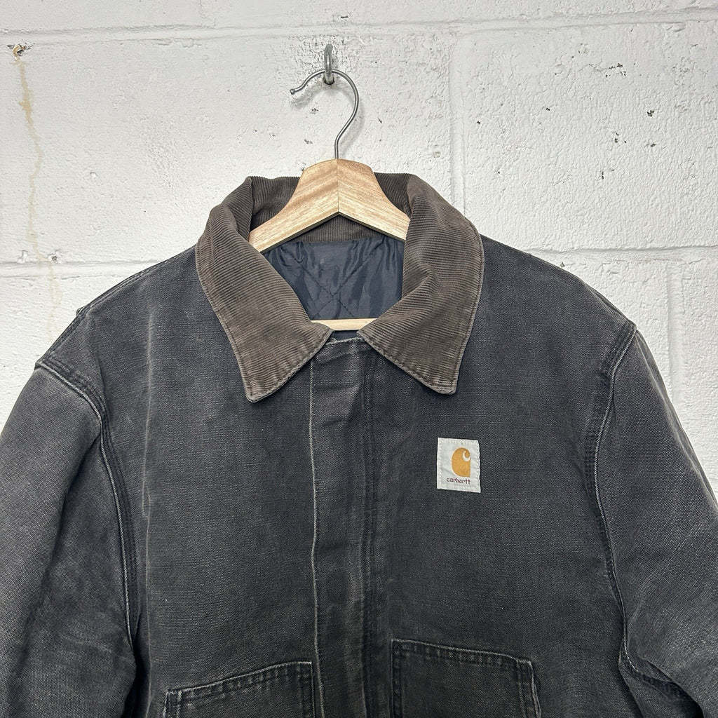 Vintage Carhartt Quilted Artic Jacket “Black” JQ185/J02 BLK Men’s X-Large