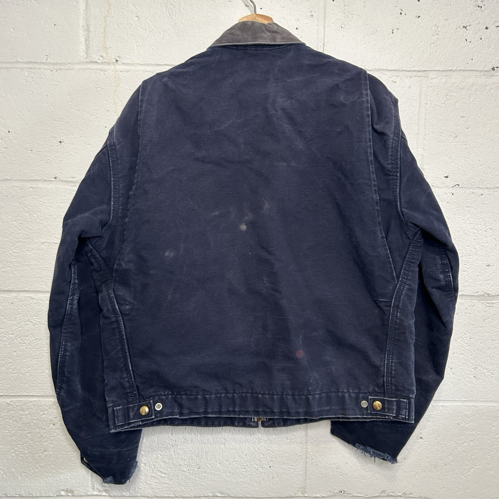 Vintage Carhartt Blanket-Lined Detroit Jacket “Dark Navy” J01 DNY Men’s 42/Large