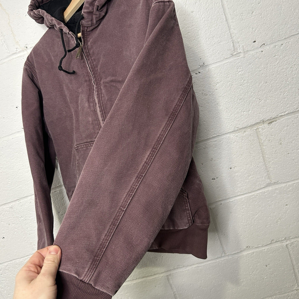 Vintage Carhartt Quilted Active Jacket “Deep Plum” WJ130 DPM Women’s Small