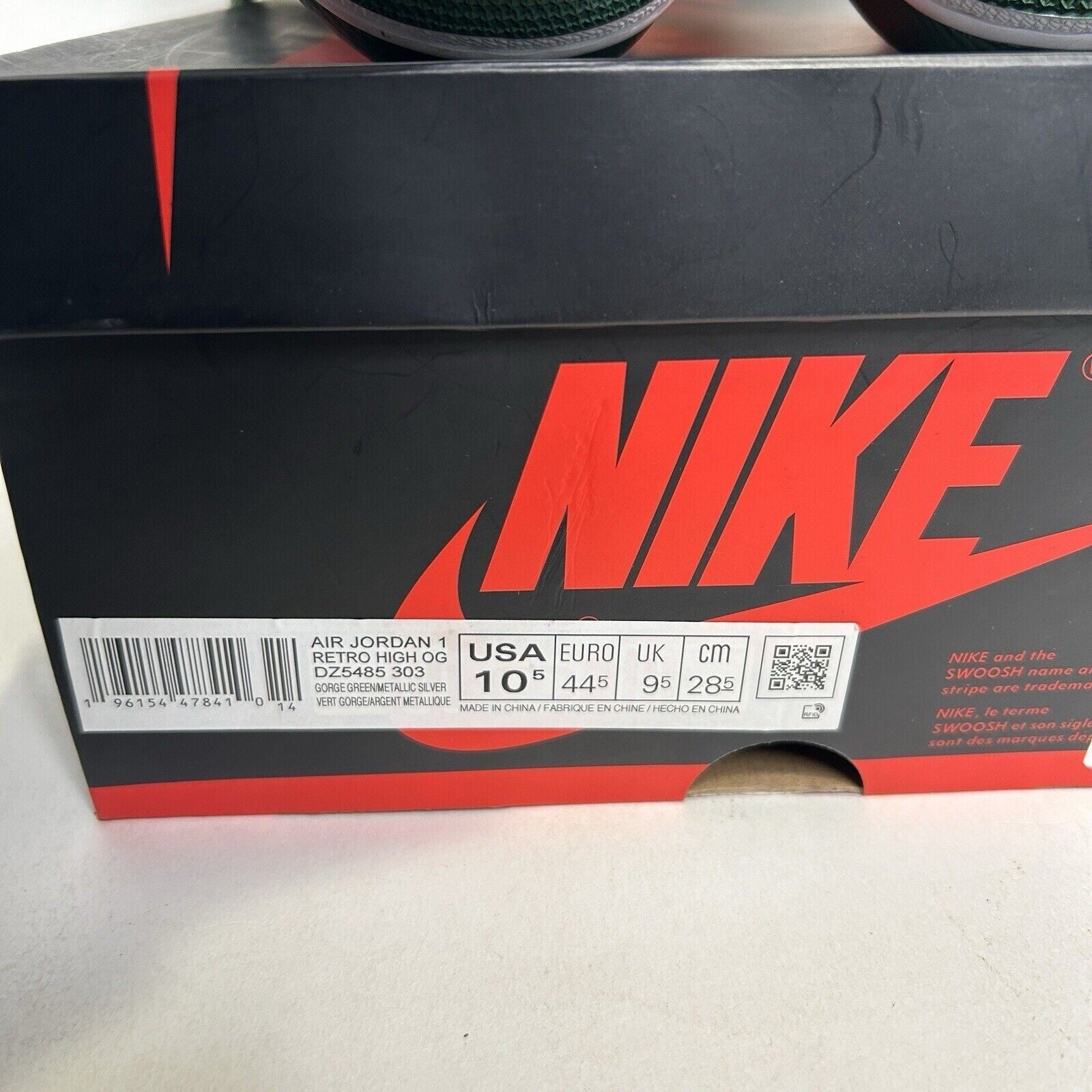 Nike Shoes Air Jordan 1 Retro High OG “Gorge Green” 2024