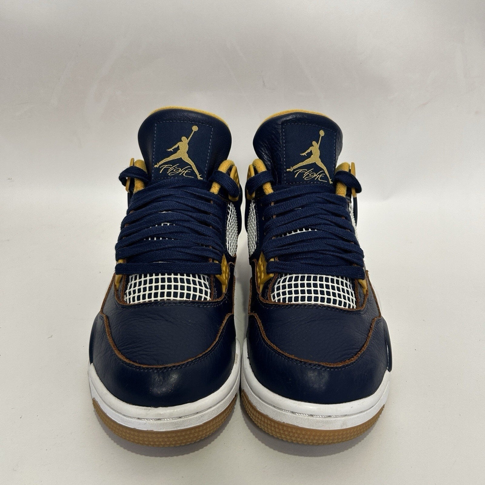 Nike Air Jordan IV 4 Retro “Dunk From Above/Navy Gold” 308497-425 Men’s 9